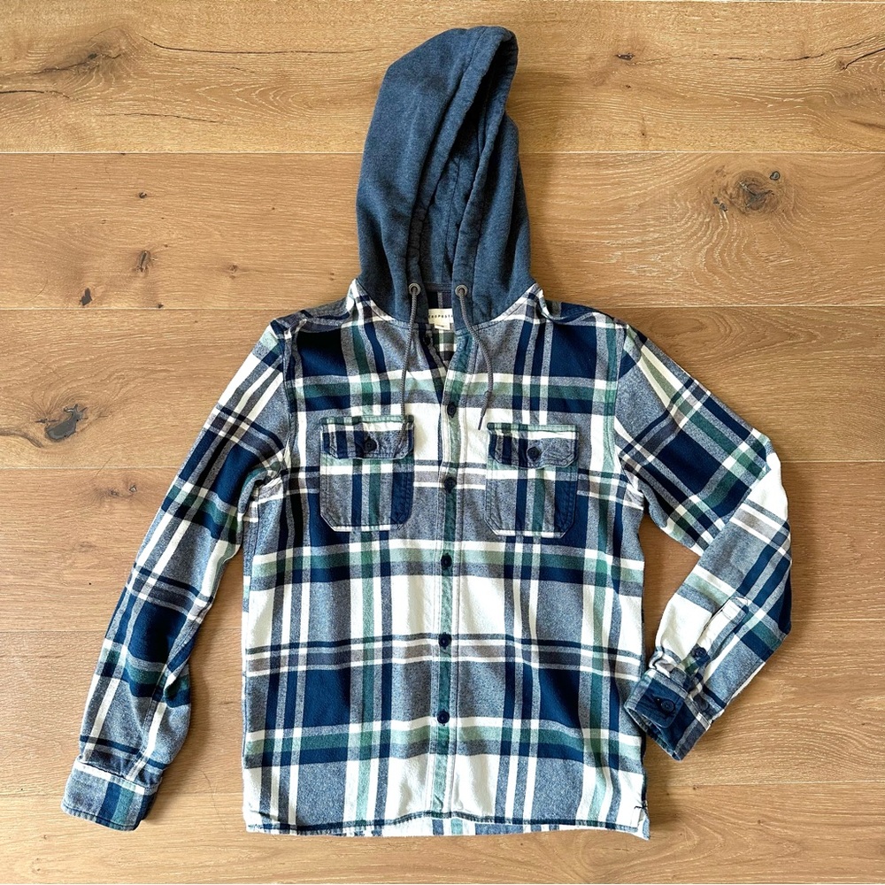 Aeropostale Hooded Flannel Men’s XS